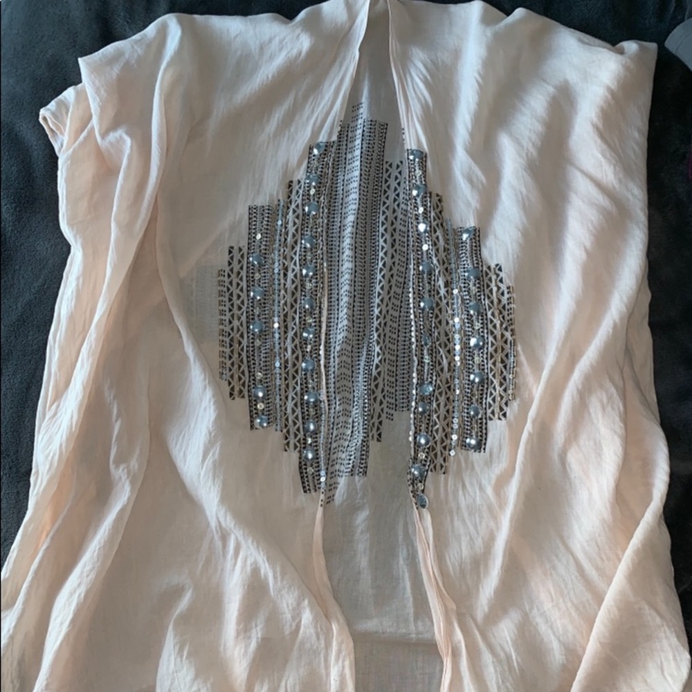 Express poncho swim cover-up
